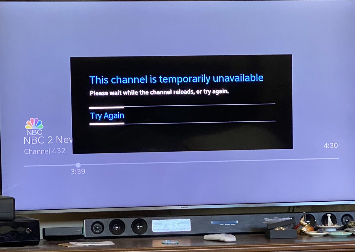jekfowler's tweet photo. Continuing to publicize the complete lack of service from @Xfinity. No internet yesterday and only 1 channel available today. Charged full price for half service and lost business!! Does David Watson & your execs get treated this way? #davidnwatson #xfinity #consumerabuse https://t.co/2vU8aMxOPB