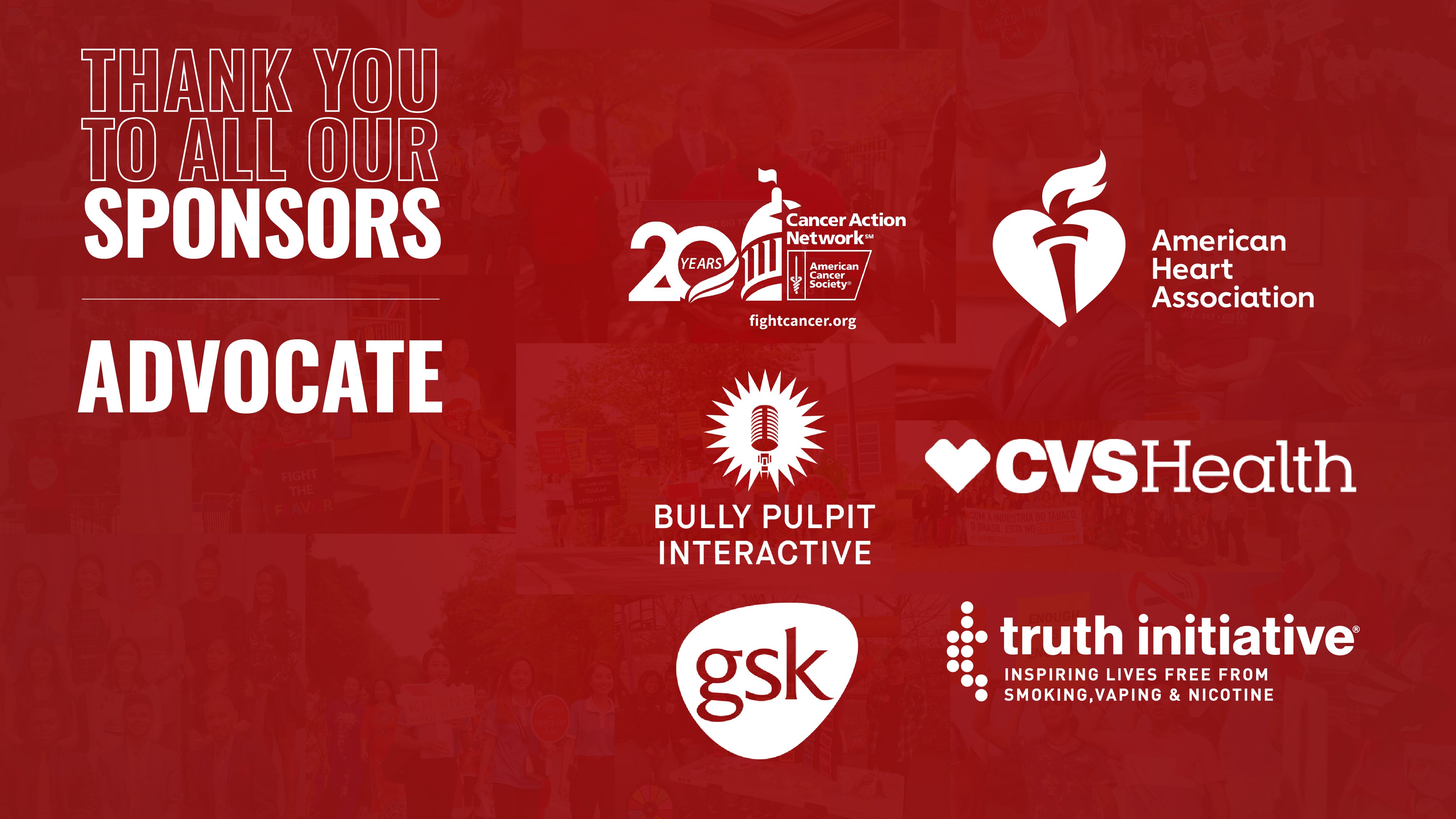 Campaign for TobaccoFree Kids on Twitter "Thank you to our Advocate