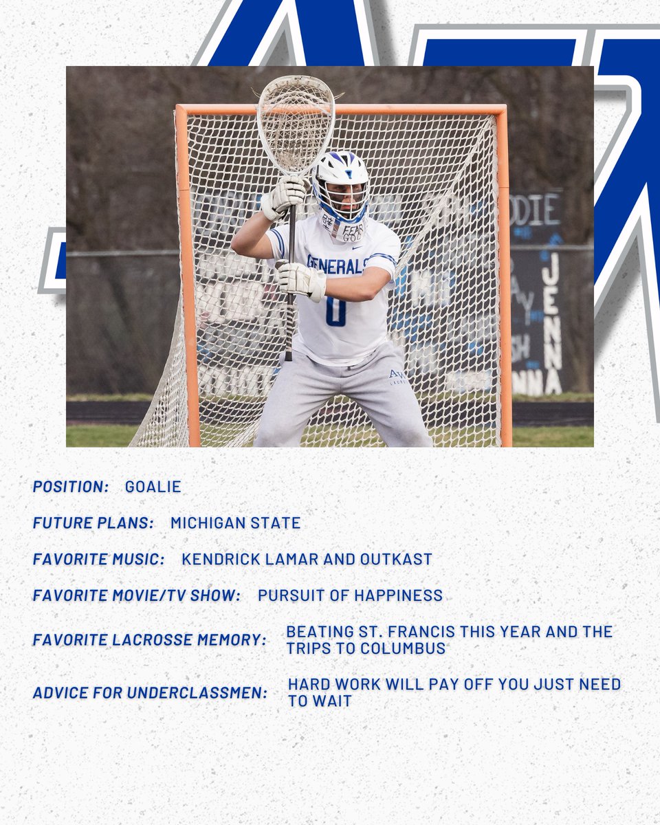 AnthonyWayneLax's tweet photo. Thank you Zach for your dedication to the Anthony Wayne lacrosse program! https://t.co/kt8ZXYuCFP