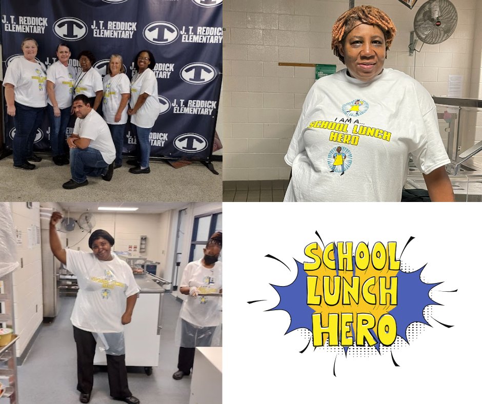 More pictures from School Lunch Heroes Day! #4theT