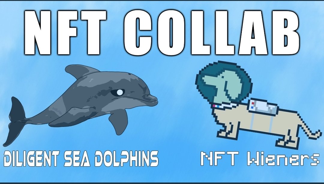 WienersNFT's tweet photo. NFT Wieners🦴 x Diligent Sea Dolphins🐬

🎊We've partnered up and will giveaway:
5 x WL
@WienersNFT
5 x  WL
@DSeaDolphins

To Enter:
1️⃣Follow 
@WienersNFT &amp; @DSeaDolphins
2️⃣ Join Discord: https://t.co/AIPgakQgSv
3️⃣RT + Like
4⃣Tag Friends 🎉

#WLGiveaway #NFTs #NFTCommunity https://t.co/uoxqa3CETi