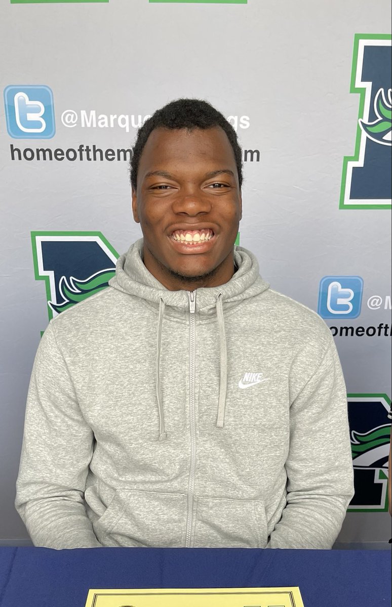 MarquetteStangs's tweet photo. Congrats to James Jones on committing to serve our country with ⁦@USMC⁩! #mustangsinthemilitary https://t.co/Ka8PuNFROY