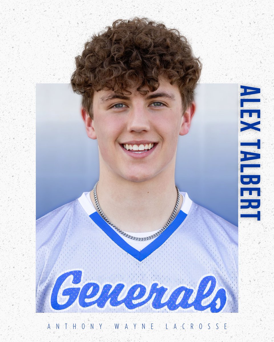 AnthonyWayneLax's tweet photo. Thank you Alex for your dedication to the Anthony Wayne lacrosse program! https://t.co/NZbJgYrGQN