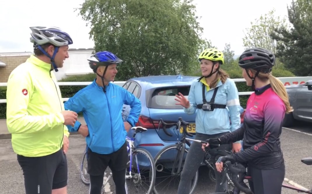 It’s been fun trialling The Great Racing Welfare Cycle route with some of our celeb riders this week - although I was on 4 wheels not 2 🚗 (someone had to 🤷🏼‍♀️). To anyone thinking about signing up… DO IT! You won’t regret it! 

 racingwelfare.co.uk/challenges-arc…