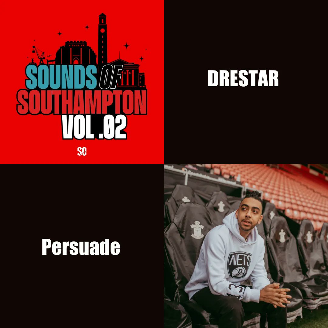 socomusic's tweet photo. "it just goes to show when you work together you can actually achieve big things, so it makes you want to want to do more and more' We're so proud of this project.
Read more from Drestar and all the amazing #SoundsofSouthamptonVol2 artists here https://t.co/lHyiO9WgIs https://t.co/Q5IGU4t2wG