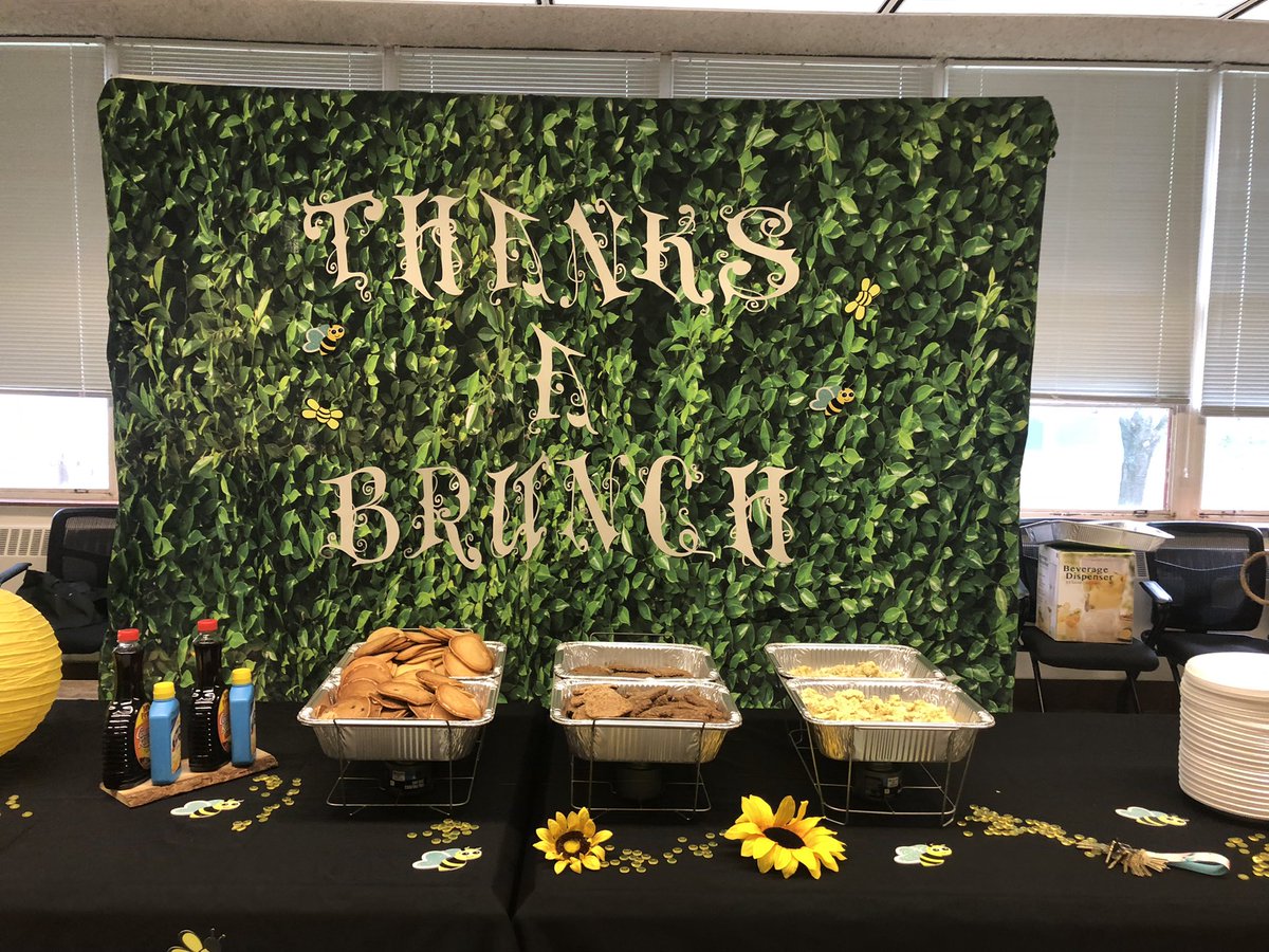 Wini_StayReady's tweet photo. Atwell has really set the bar for Teacher Appreciation Week! We’ve had a theme for each day paired with a tasty meal! It’s a joy to be valued and honored. Hats off to Ms. Whitfield &amp; our  Amazing AP’s! https://t.co/JX9or94CSr