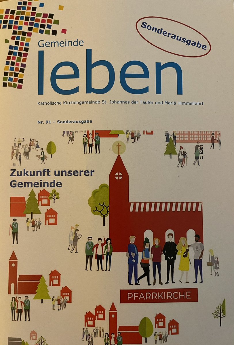 Sehr gelungen und lesenswert. Unsere aktuelle #Sonderausgabe von #Gemeinde Leben ist da 🤗 Schwerpunkt dieser Sonderausgabe des #Pfarrbriefes ist die Weiterentwicklung und Zukunft der Gemeinde. #katholisch #bistumkoeln