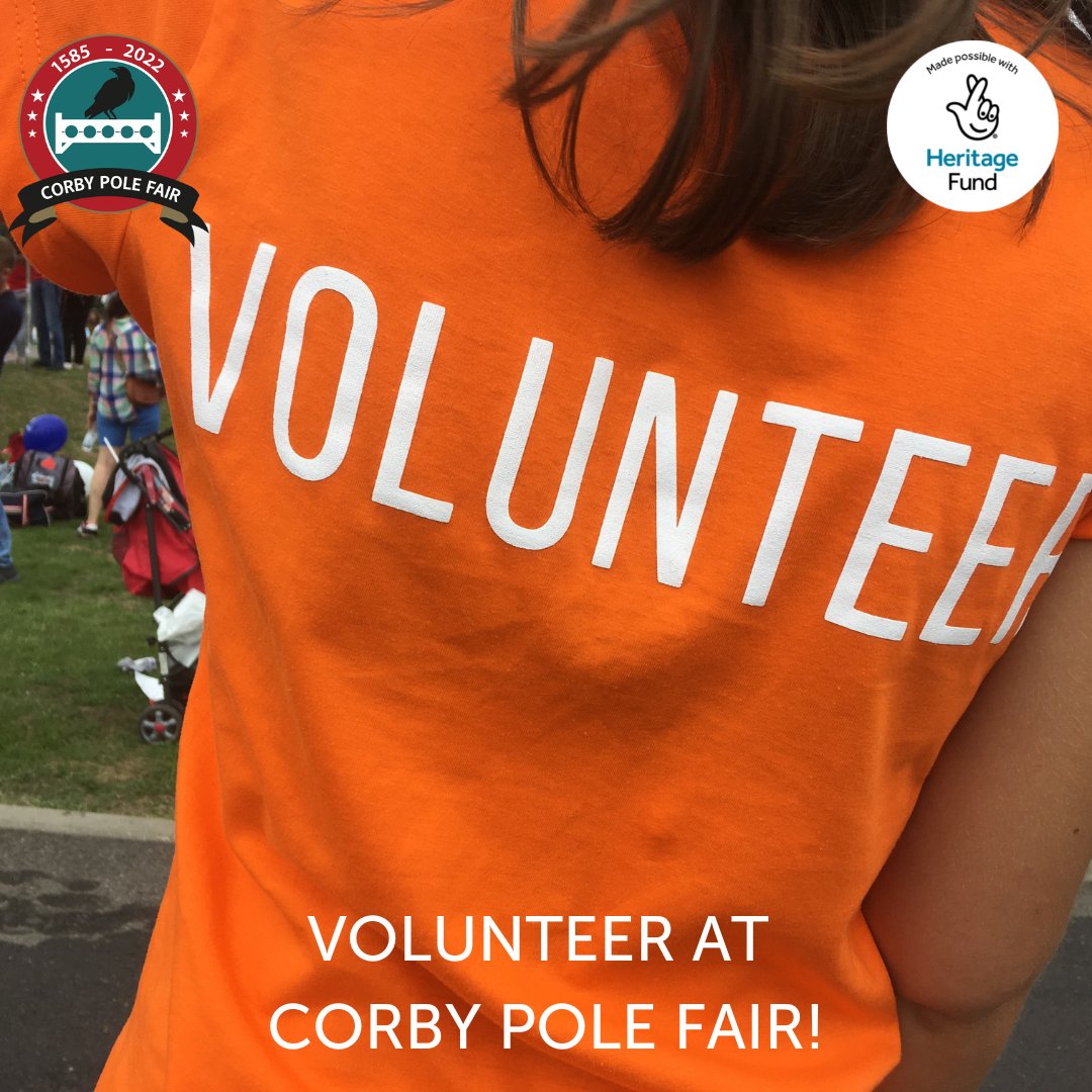 #Volunteer at #CorbyPoleFair in June and be part of a historical event! 🥳 With 30,000 people expected to attend we need YOUR help with everything from assisting performers to handing out festival programmes. For more details contact us on info@madewithmany.org / 01536 267895