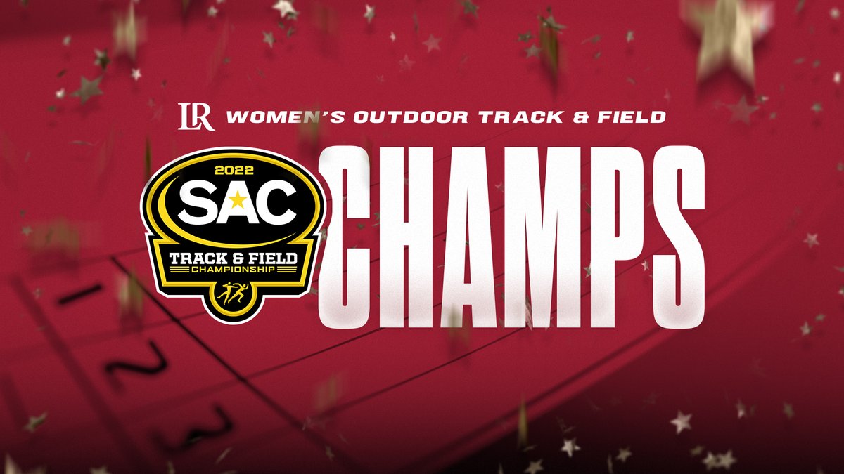 LRbears's tweet photo. 𝐀𝐍𝐎𝐓𝐇𝐄𝐑 𝐎𝐍𝐄‼️

LR wins its third SAC Championship in less than a week! This time it's women's outdoor track and field that captures a title!! 🏆🥇

#GOBEARS https://t.co/SLeBZHw5f4