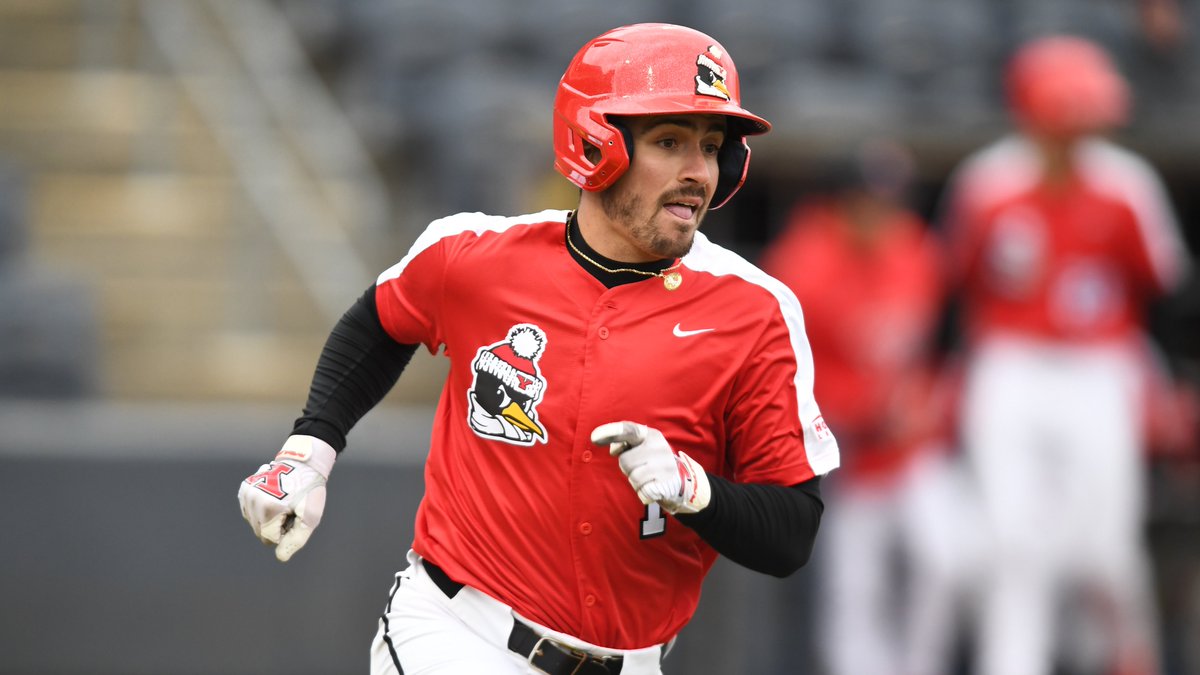 YSUBaseball's tweet photo. Senior outfielder 𝙇𝙪𝙘𝙖𝙨 𝙉𝙖𝙨𝙤𝙣𝙩𝙞 currently ranks tied for seventh in program history with 2⃣0⃣5⃣ career games played!

The Warren, Ohio, native is just the 10th player in school history to play in at least 200 games!

#GoGuins🐧⚾️ | #ChangeYourBest https://t.co/o4x76SNLm5