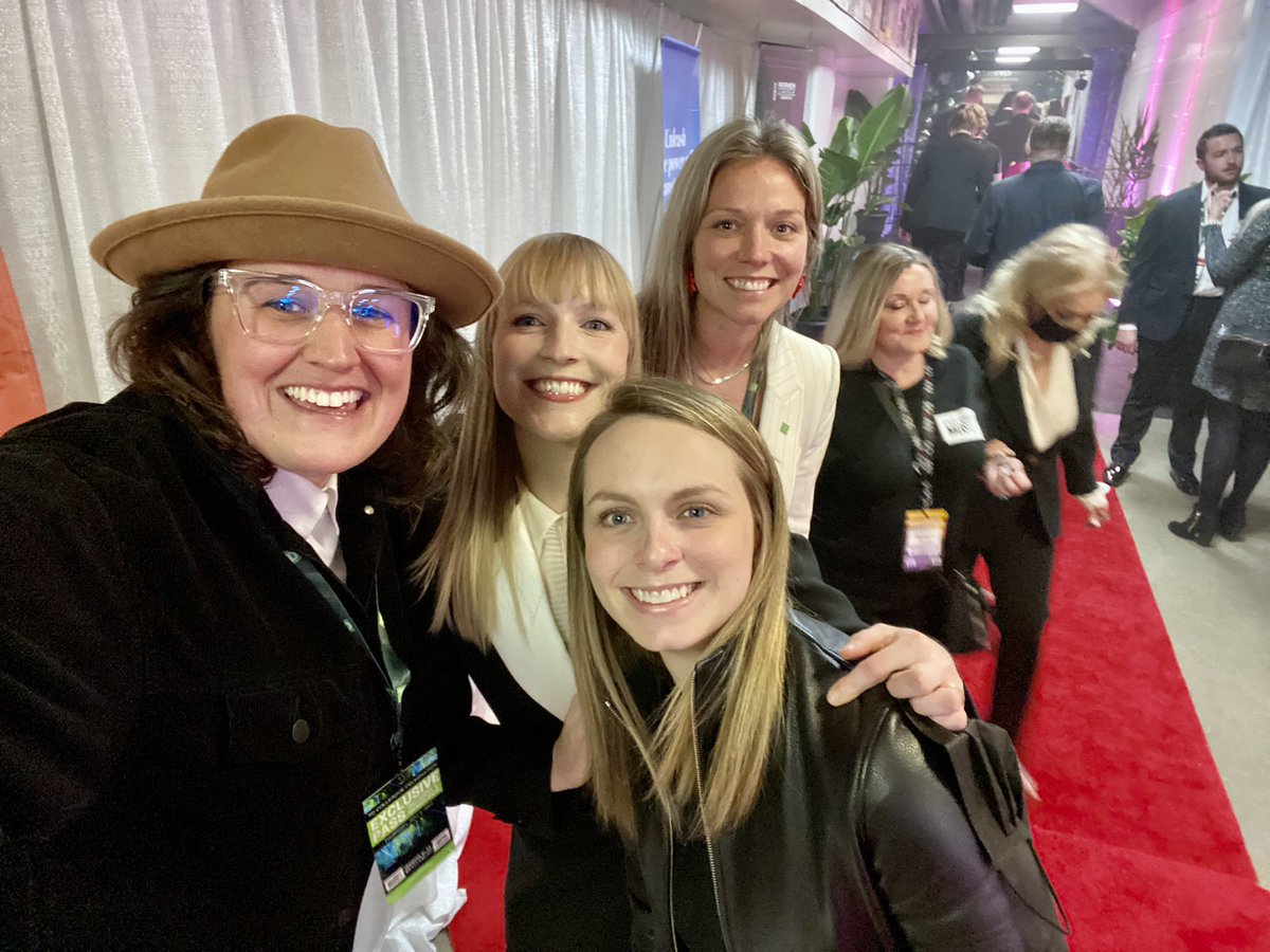 AshleyMartell4's tweet photo. What a night celebrating the incredible musical talents of the East Coast at the @eastcoastmusic awards, proudly sponsored by @TD_Canada! What was even better? Connecting with colleagues and friends for the first time in too long. #ECMAs https://t.co/Hm1Lw7tpB0