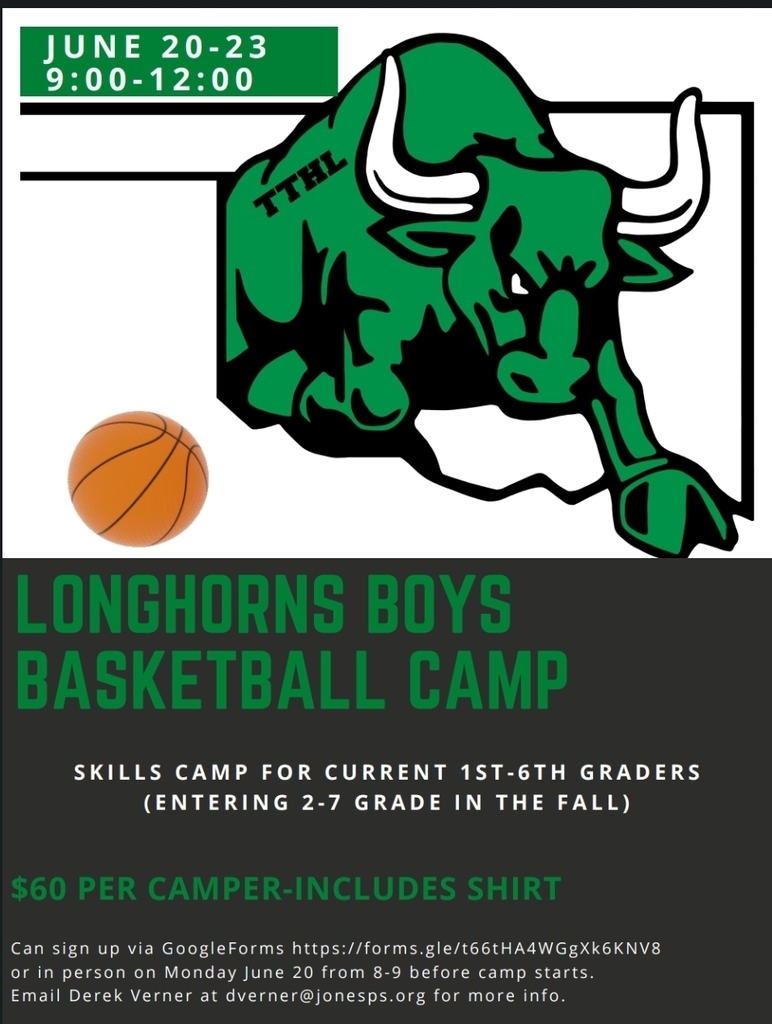 JES_HornsUp's tweet photo. 🏀JHS BOYS BASKETBALL🏀is hosting a HOOPS CAMP for future 2nd-6th graders  in JUNE! 💚🤘💚 Signup by google form or in-person at event. https://t.co/Fj0U7goYiy