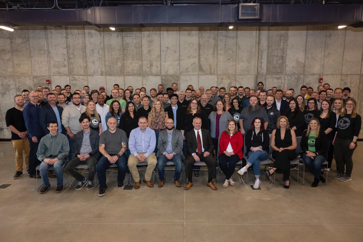 HackingDave's tweet photo. Best. Team. Ever. 

Just the beginning of our story...

#TrustedSec https://t.co/a6OCwMr7Io