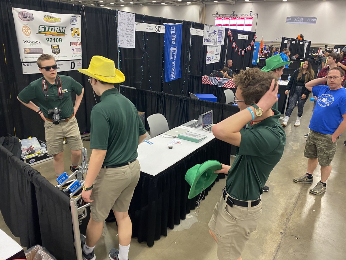 Storm_Robotics's tweet image. Two tough matches (Q63 &amp;amp; Q116) back to back. Onward to scouting for our last match (Q132) of the evening. We are allianced with 48321T. Our robot is performing splendidly, mechanically sound, excellently programmed, and looks good too. #stormnation