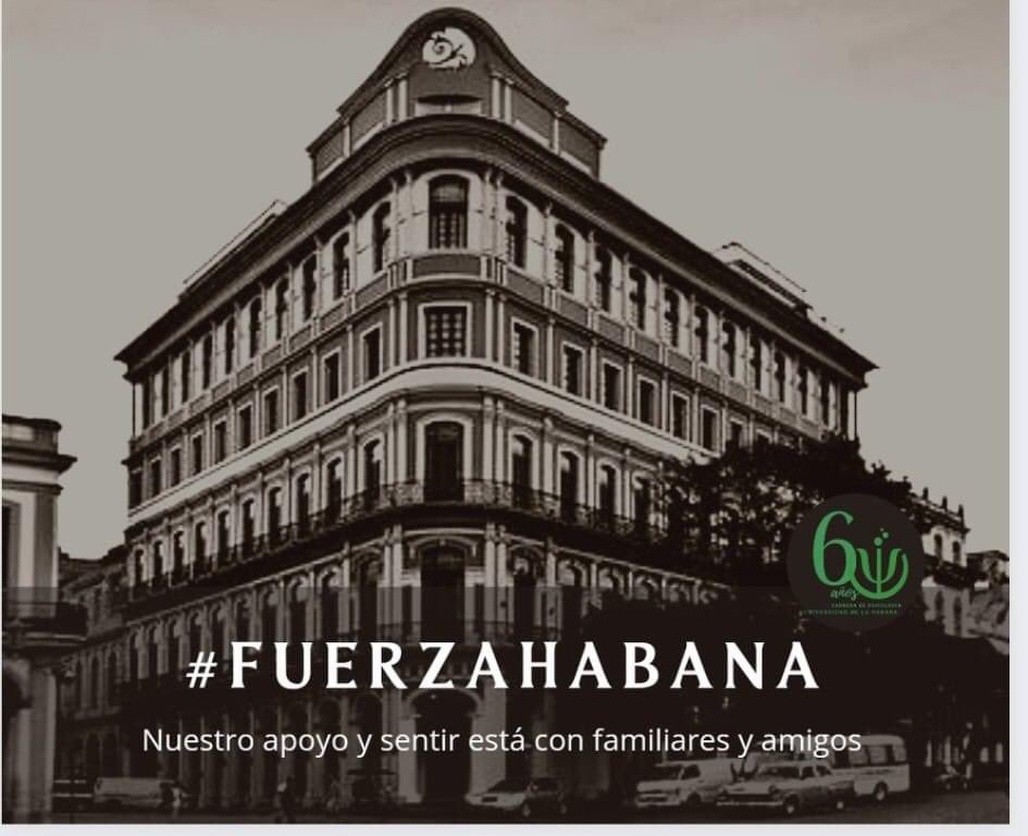 PsicologiaUh's tweet photo. La Facultad de Psicología extiende su pésame y apoyo en estos momentos difíciles a los familiares y amigos de las víctimas de la explosión en Hotel Saratoga. 🖤🤍
#FuerzaHabana https://t.co/0jX1hZSGv7