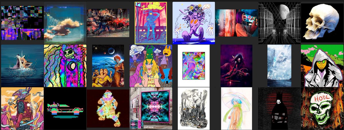 W3areA's tweet photo. Surely One of my favorite day in my #nft journey with this event. THANKS to all artists whose I was able to grab their #tezos4tezos, or not (Next time🦊)
@JLinquiman @noxtezos @LowkeyRogue @tnajelo @syahrezaart @daltonsLSD @sutu_eats_flies @DigitalGyoza @_space_plug @KasparHen https://t.co/4fAXIQzAus