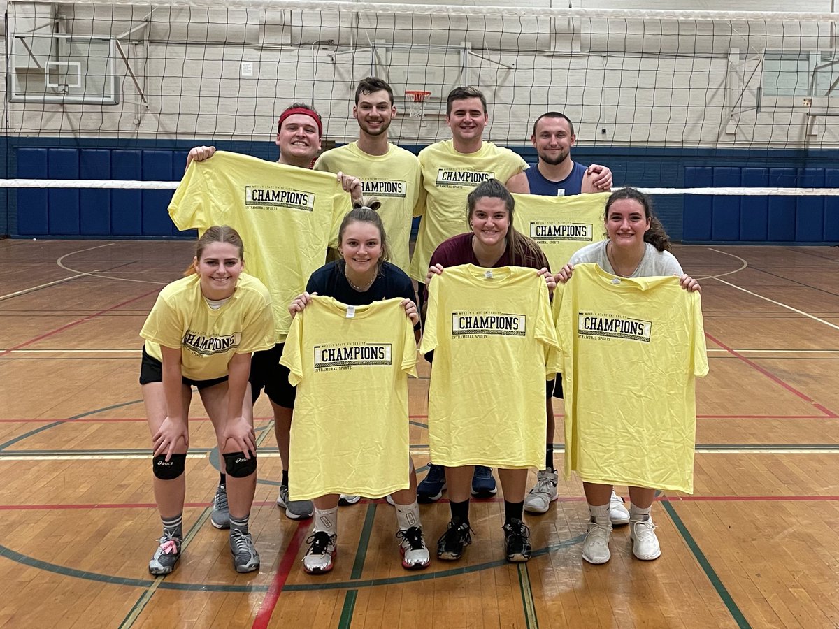 Shoutout to our 2022 CoRec Volleyball Champs The Swingers!