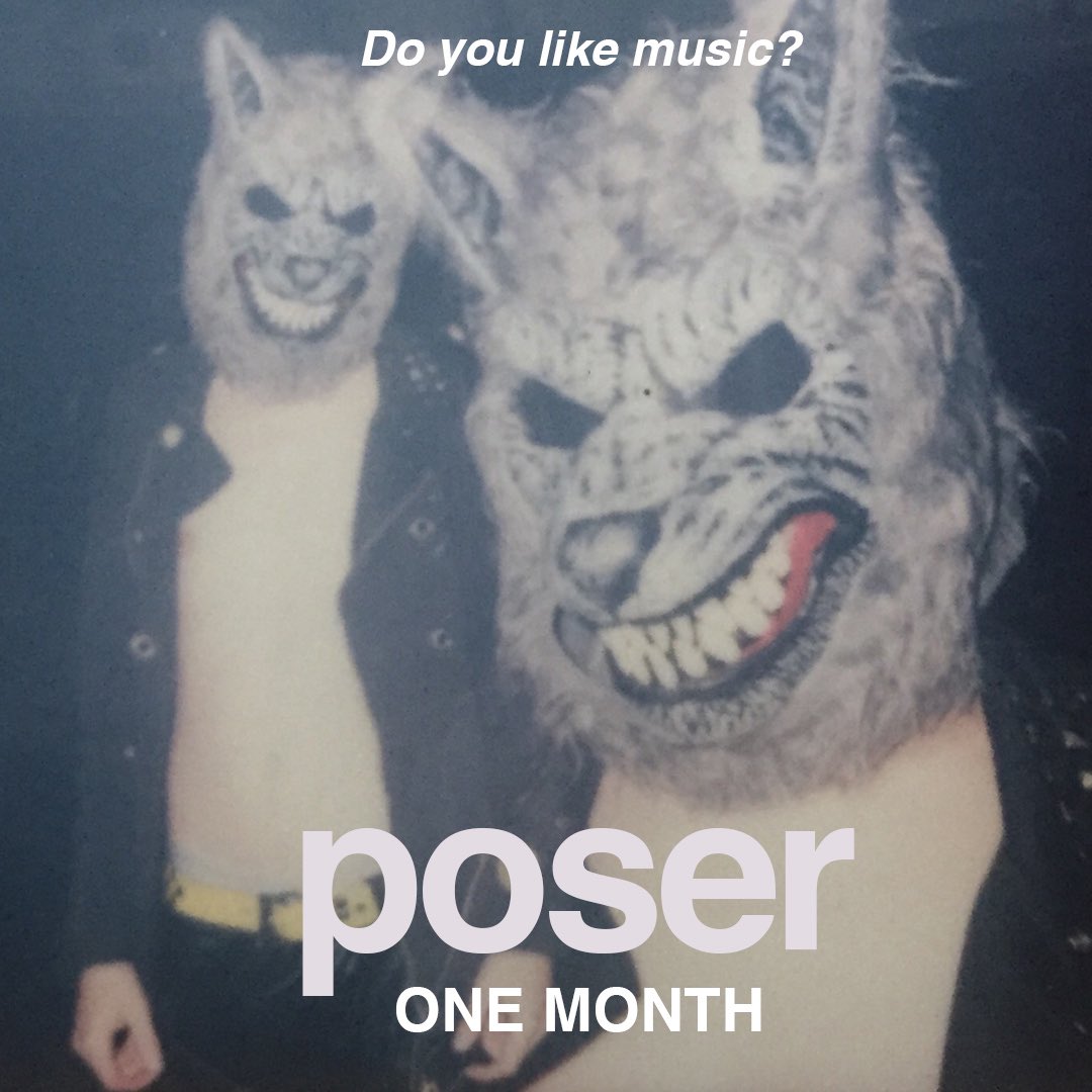 #POSERfilm opens in ONE MONTH! Get tickets now at poser.oscilloscope.net