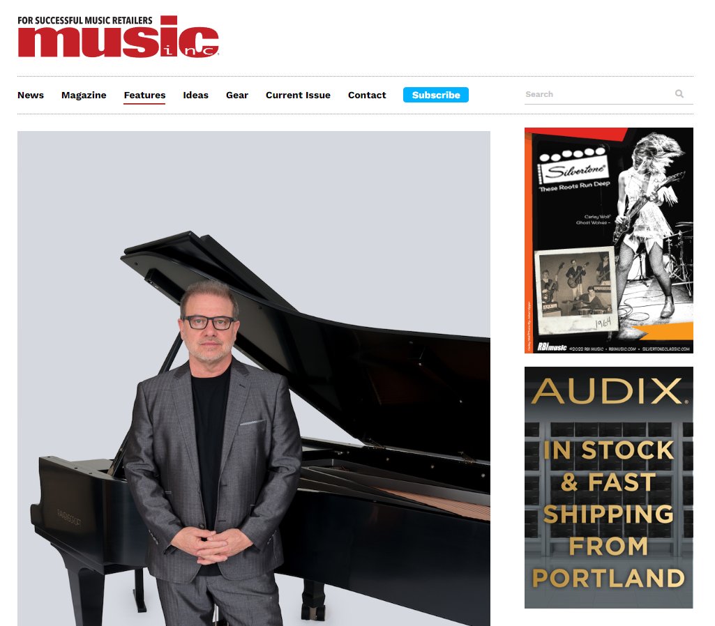 Check out <a href="/MusicIncMag/">Music Inc. Magazine</a>'s article about our friends at <a href="/RavenscroftUS/">Ravenscroft Pianos</a> 🎹, including a mention of the upcoming Ravenscoft 220 Virtual Instrument!

musicincmag.com/features/detai…