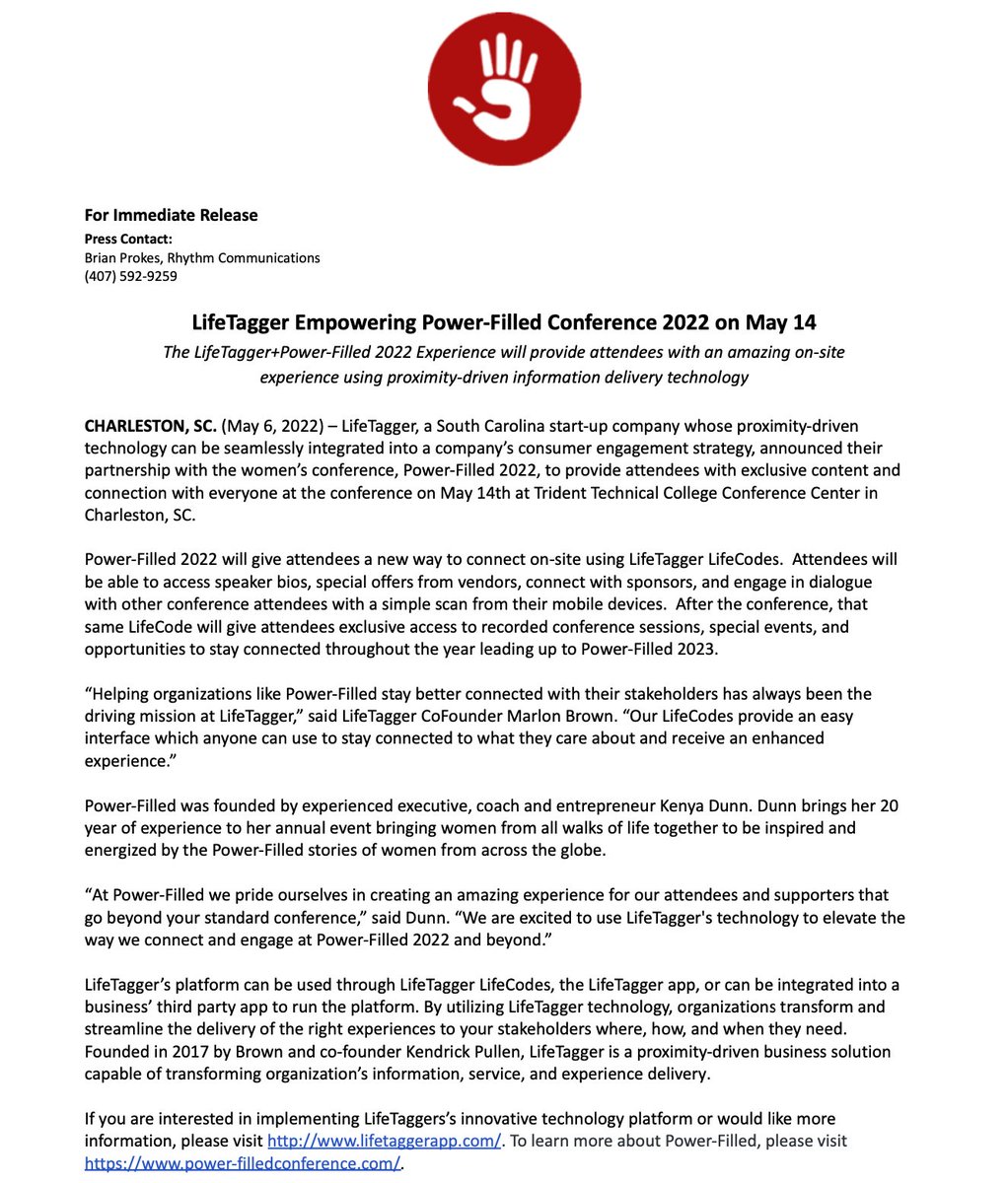 lifetaggerapp's tweet photo. LifeTagger Empowering Power-Filled Conference 2022 on May 14, read below for more information!
#LifeTagger #PowerFilled https://t.co/NADKF3wWSr