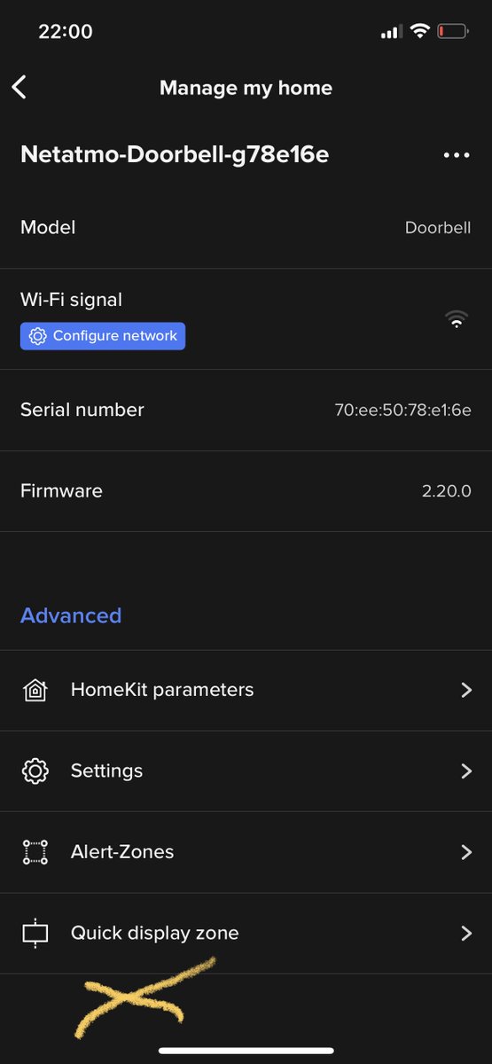 amicx's tweet photo. @NetatmoSupport @netatmo  installed the doorbell with in-Wall module - everything is working fine except the chime on the HomePod. Deactivated in the settings the wired chime and after this, the option „Chime“ is gone ( see Screenshots). Is there a known software issue?? https://t.co/8SiBZaBSgz
