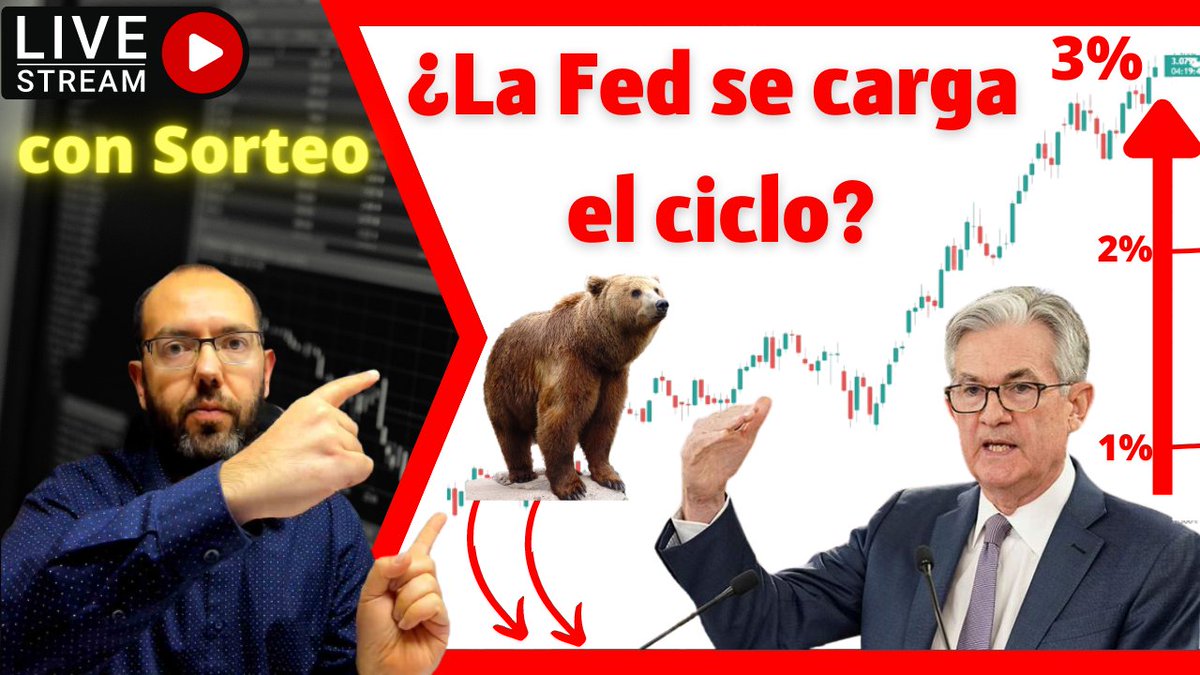 BolsaGeneral's tweet photo. ⏰Este domingo a las 12.00h Directo donde analizaremos si la Fed se va a cargar el ciclo y qué hacer, oportunidades de INVERSIÓN, RESULTADOS, consultorio, sorteo...
¡Os esperamos!
🔁Retuit si te aportan valor.
👉 https://t.co/iaJYse0o40 https://t.co/EMZVgTqekA