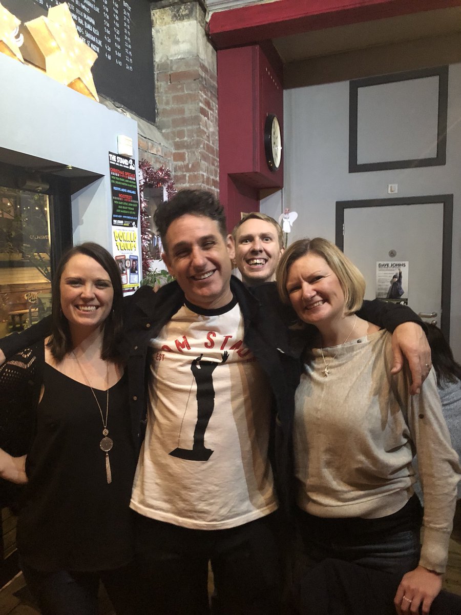 JohnsonDebs's tweet photo. First sibling night out tomorrow in a few years, more than a little excited when went to book @StandNewcastle and @TomStadeComic is headlining https://t.co/7DNg3Mpg1M