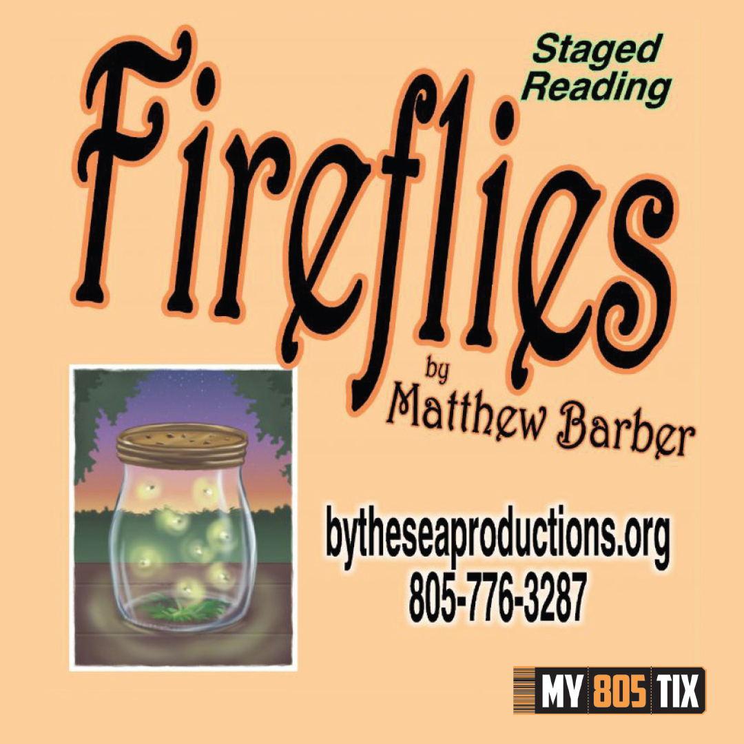 This weekend, By the Sea Productions in Morro Bay presents three performances of "Fireflies" – Fri, Sat, Sun, May 6, 7, 8. Get your tickets now! my805tix.com/e/fireflies/ti… #ByTheSeaProductions #ByTheSeaProductionsMorroBay #MorroBay #My805Tix