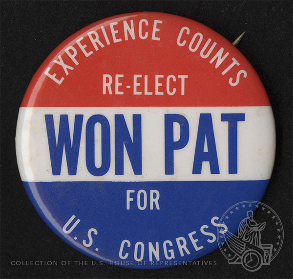 USHouseHistory's tweet photo. "If we don’t have the friends, who the hell is going to support us.” Antonio Won Pat of #Guam. #APAMonth in the #HouseCollection. https://t.co/83HEJr1Gcj https://t.co/KMkmzPrrZ3