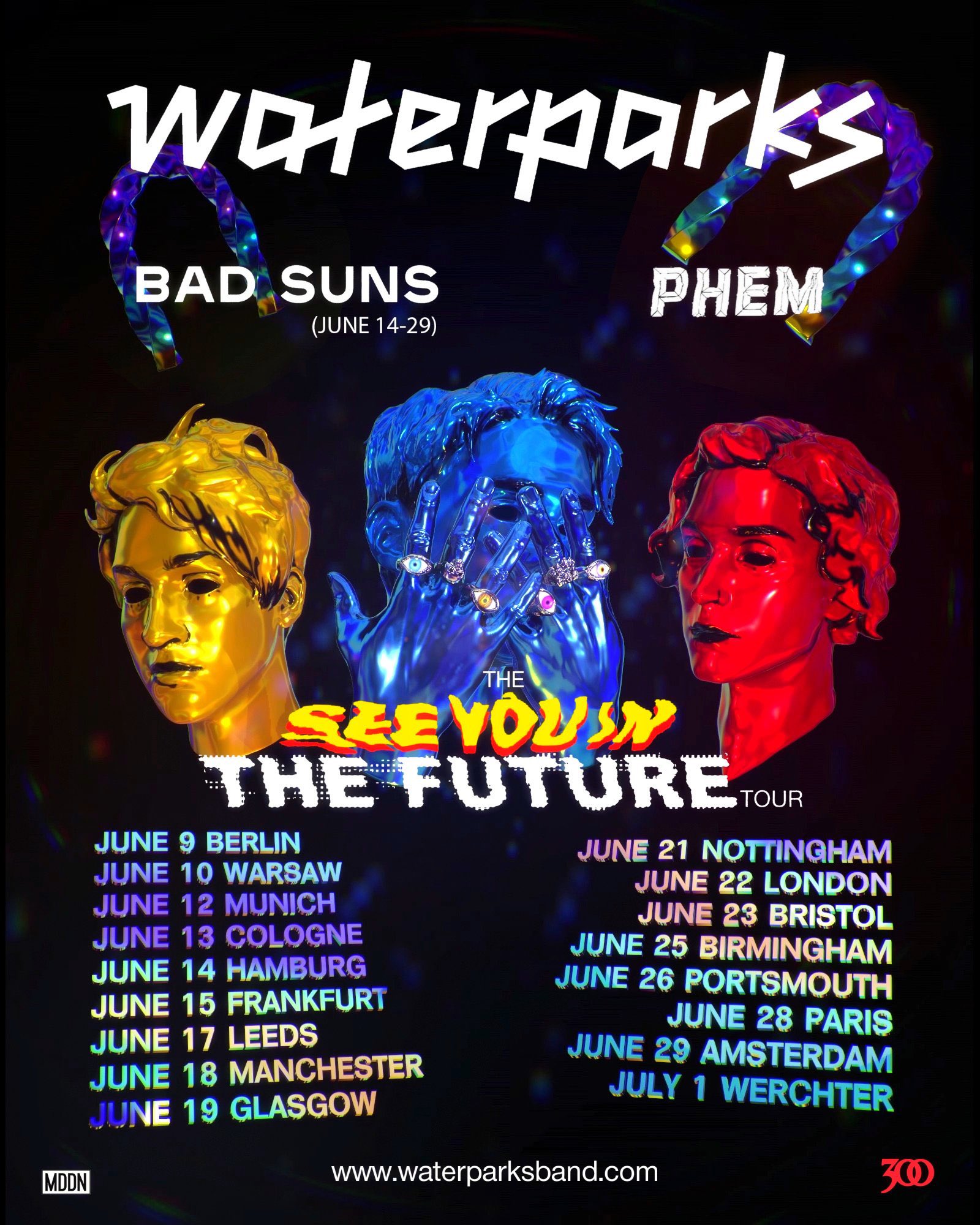 WATERPARKS on Twitter "SEE YOU IN THE FUTURE TOUR TICKETS ON SALE NOW