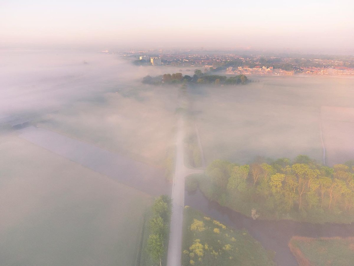 Paar plaatjes van de afgelopen dagen gemaakt met de drone! 

#middelburg #dji #drone #dronephotography #sunrise #sunset #clouds #orange #foggy #mist