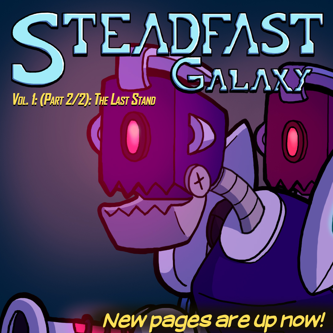 Hey friends! The thrilling conclusion to Vol. 1 is now up on Webtoons and Tapas! Follow the link in my bio to check it out!