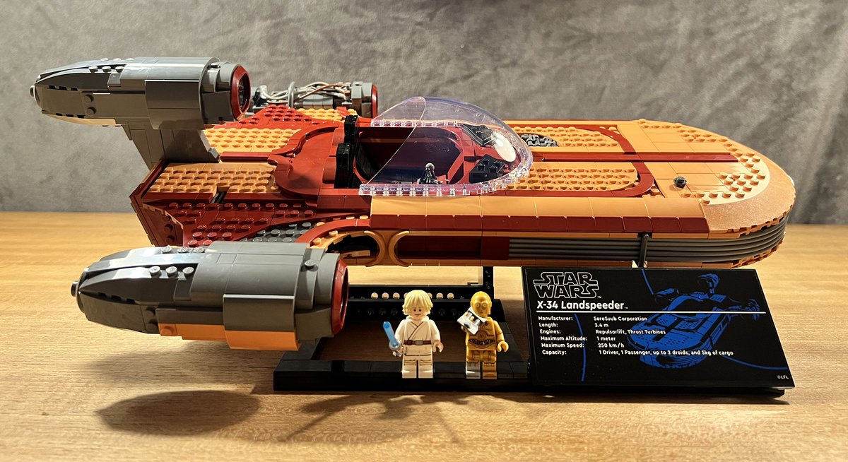 Loved this build. Also altered the stand a bit to angle the set slightly and make it more compact. #lego #MayTheFourthBeWithYou