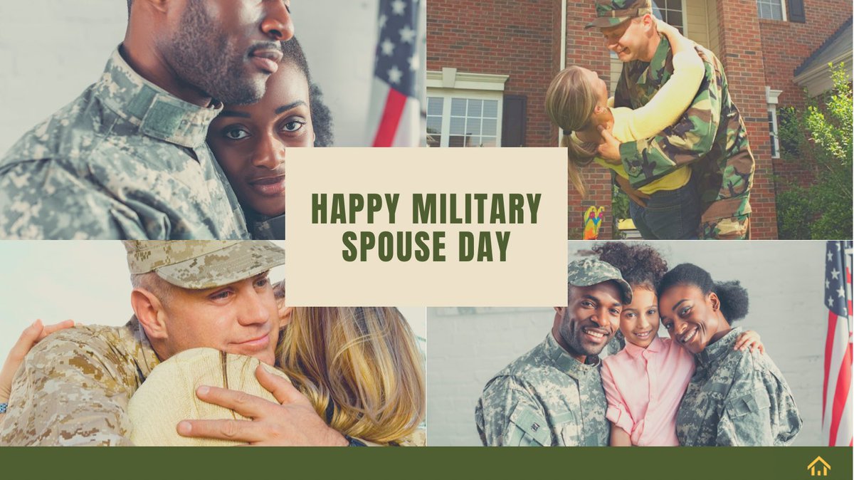 RogerLending's tweet photo. Happy #MilitarySpouseAppreciationDay! Today and every day, we appreciate you for being the glue holding military families together. ❤️ https://t.co/qQYmGpLnXD