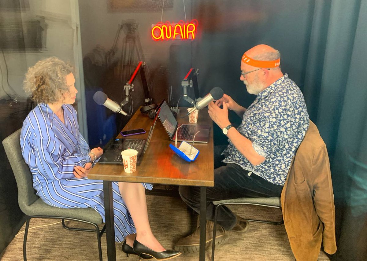 lizaclinwizard's tweet photo. We record new Episode of Podcast, we meet new people, but our message to vladimir putin remains the same:
"putin, DO F..CK OFF!"
#stoprussianaggression #standwithukraine
#putindofuckoff
#putinwarcrimes https://t.co/9nxWxu7gTB