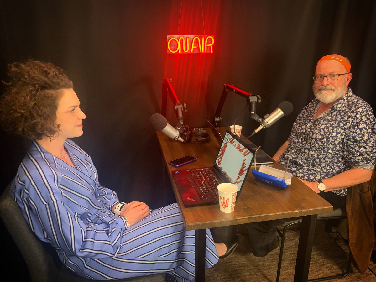 lizaclinwizard's tweet photo. We record new Episode of Podcast, we meet new people, but our message to vladimir putin remains the same:
"putin, DO F..CK OFF!"
#stoprussianaggression #standwithukraine
#putindofuckoff
#putinwarcrimes https://t.co/9nxWxu7gTB