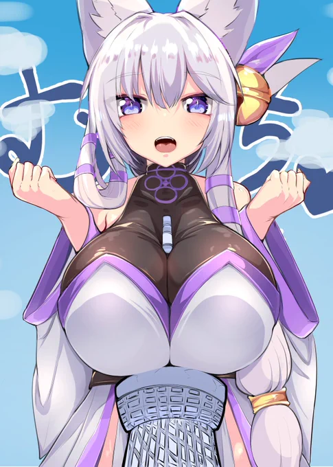 肌色がおかしい気がするので昔の色見に修正
昔の色見の方が好きかもしれない 