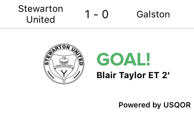 Stewarton Annick AFC (@stewartonunited) on Twitter photo 