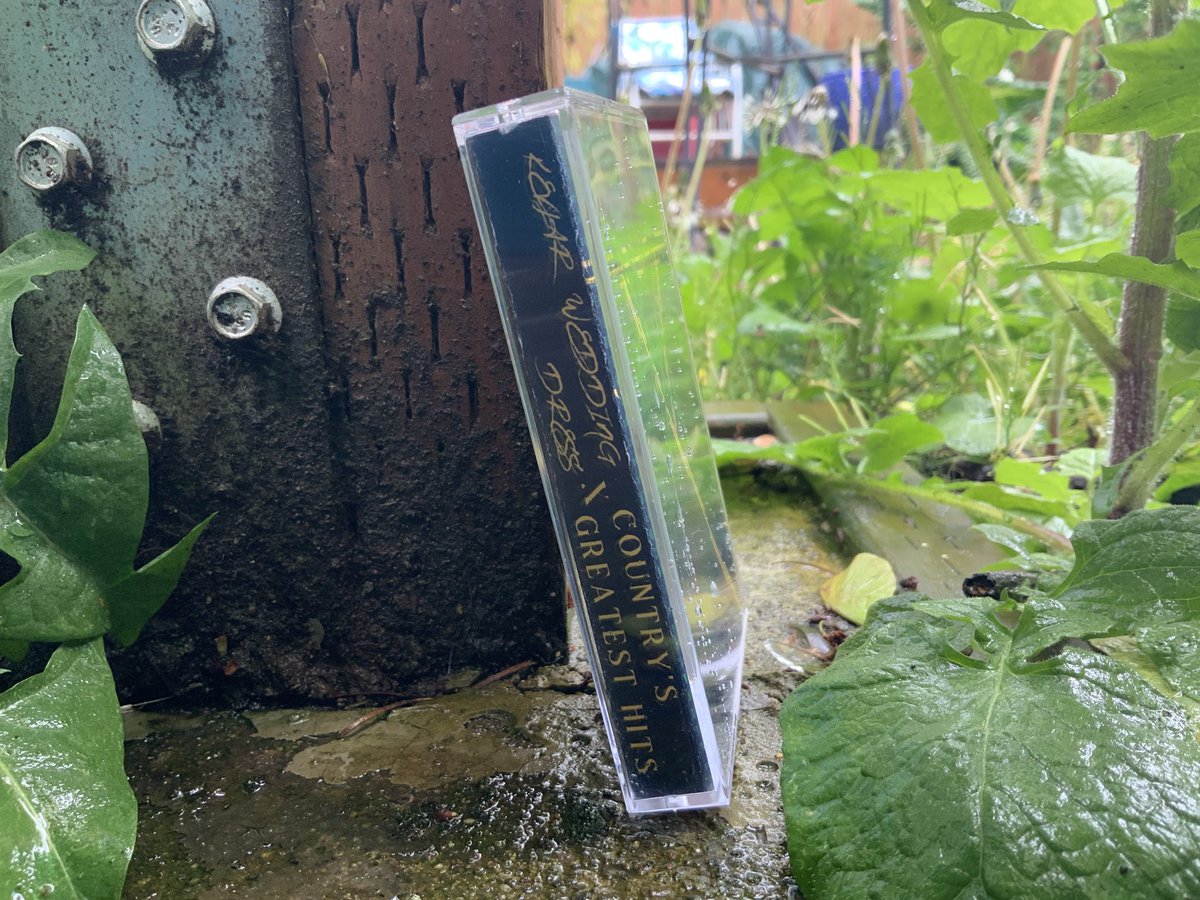 speedocore's tweet photo. now available on https://t.co/drDK9TF3iU ! kevlar wedding dress and country’s greatest hits split tape, their respective debut release !! 33 tapes are available so grab while you can https://t.co/wbvQ2ChxOT