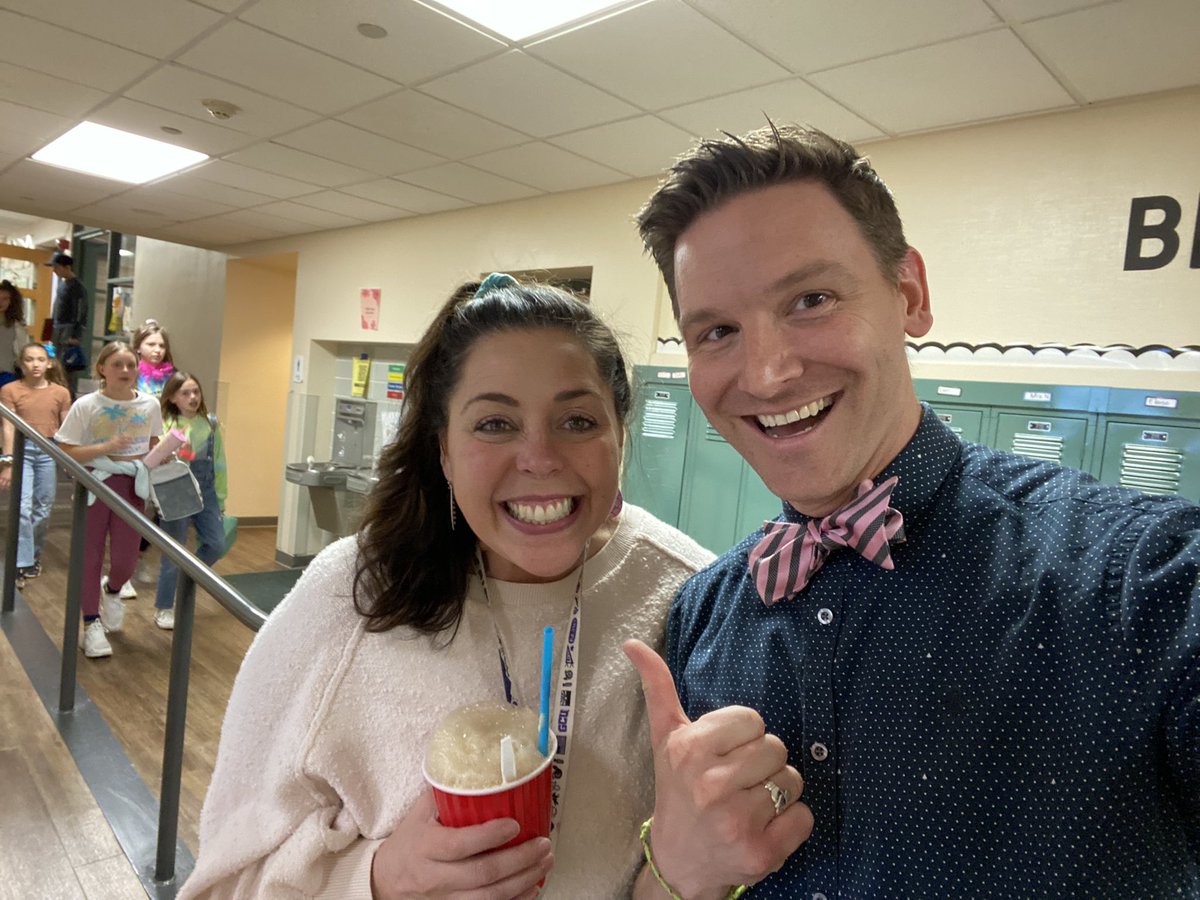 A big THANK YOU to our Teachers/Staff for “Keeping Us A-Float” this year! Hopefully everyone enjoyed our float bar as we wrapped up #TeacherAppreciationWeek Shoutout to <a href="/MEigenrauchLF67/">𝕄𝕖𝕘𝕒𝕟 𝔼𝕚𝕘𝕖𝕟𝕣𝕒𝕦𝕔𝕙</a> &amp; <a href="/D67Paulsen/">Sam Paulsen</a> for rocking the bow ties with me! #findingjoy67 #allin67