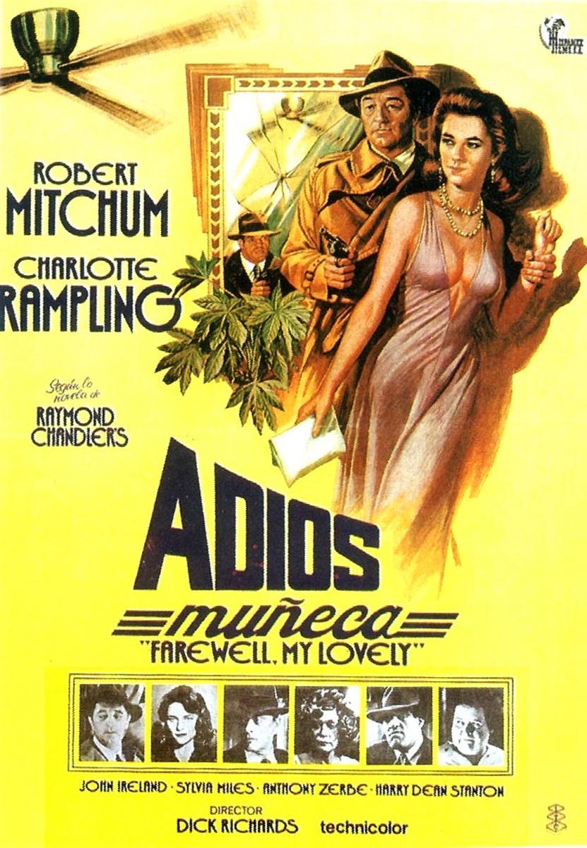pandugar's tweet photo. Una memorable novela negra hecha película. Mitchum muestra a sus 57 años razonable vitalidad.   #Mitchum #Rampling  #Chadler #cinenegro  La película se pudo haber llamado : "Buscando a Velma desesperadamente". https://t.co/vs2pNgWKRc
