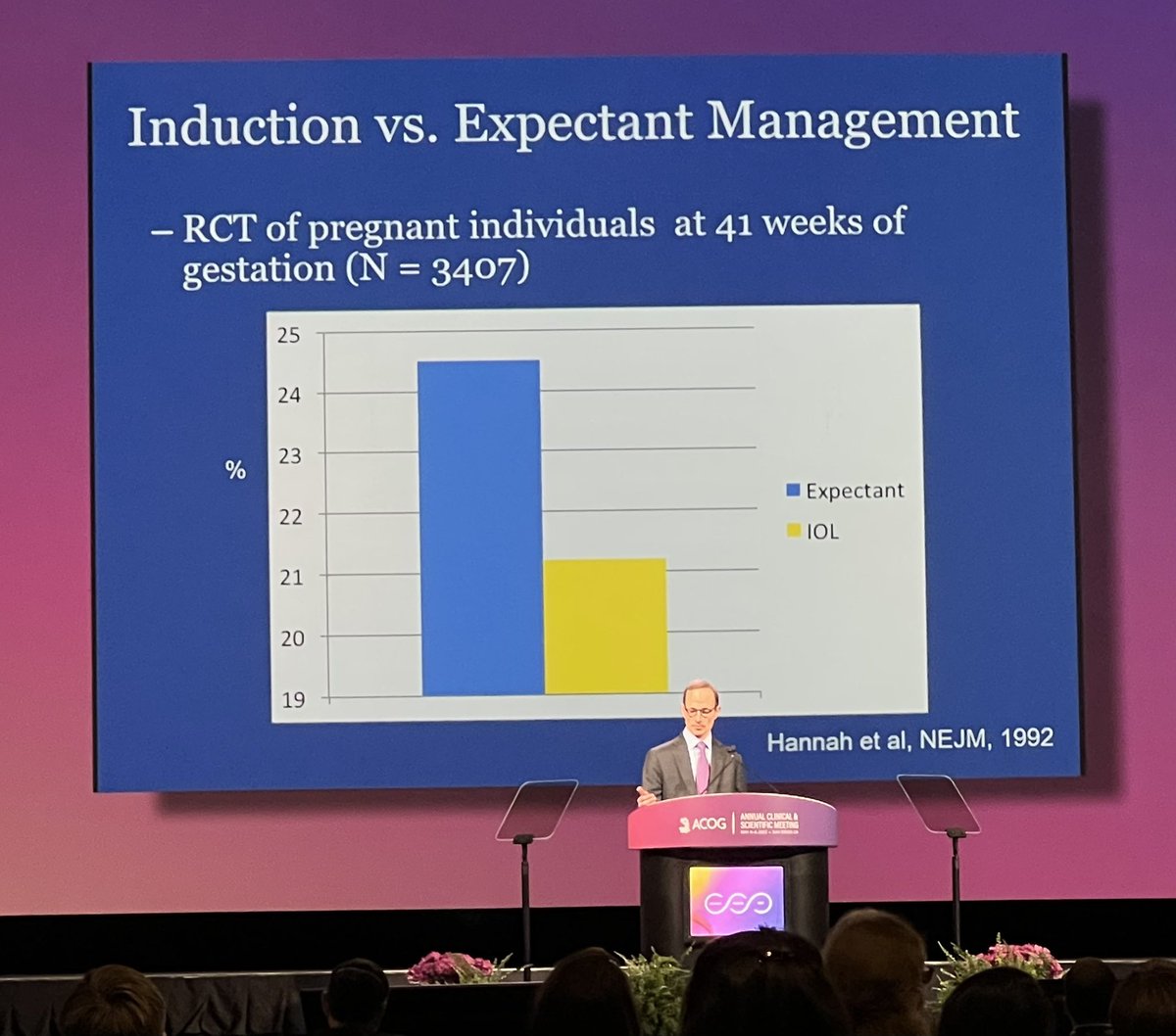 kryptokal's tweet photo. I finally arrived at @acog #ACOG2022 … but have I really ARRIVE’d?! Bill Grobman will tell me… 😊 #ARRIVEtrial https://t.co/WUXdS5MBdr