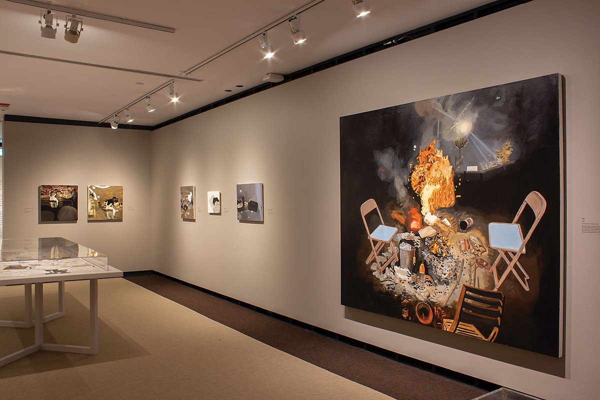 mcacgallery's tweet photo. "She gives us a world richly inhabited" writes Ruth Jones in the Toronto Star. "Even without human figures, human traces are everywhere." Don't miss the final weekend to see Margaux Williamson's acclaimed exhibition Interiors. https://t.co/sVjXWm6oi6