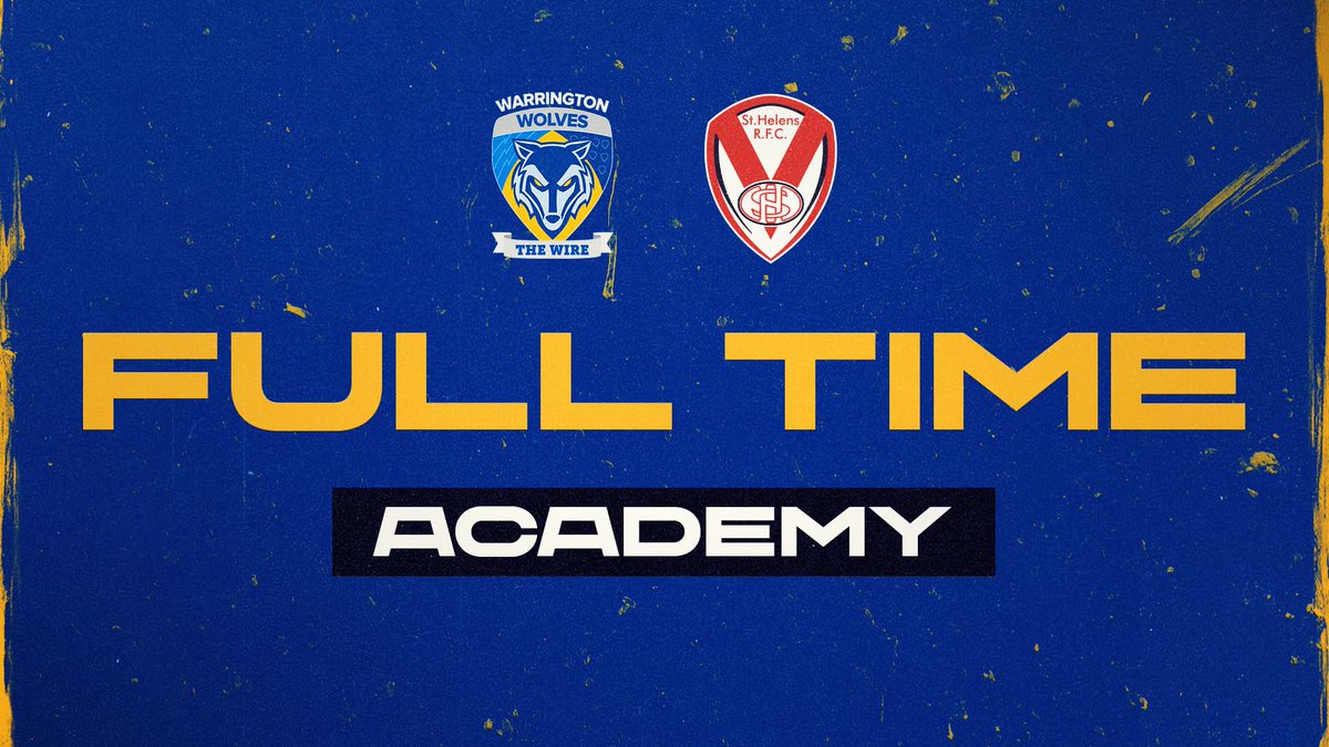 WarringtonRLFC's tweet photo. Full-time here at Victoria Park!

WHAT A WIN FOR THE ACADEMY!!!

Wire 17-16 Saints https://t.co/nId4RwuAAp