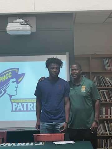 CwayBoysHoops's tweet photo. @ElijahHuffman6 made it official today and committed to @CoachMayshack &amp; @PHCCAthletics. He will be missed. Good luck EJ. We're all proud of you. https://t.co/ih0G6jdq7D