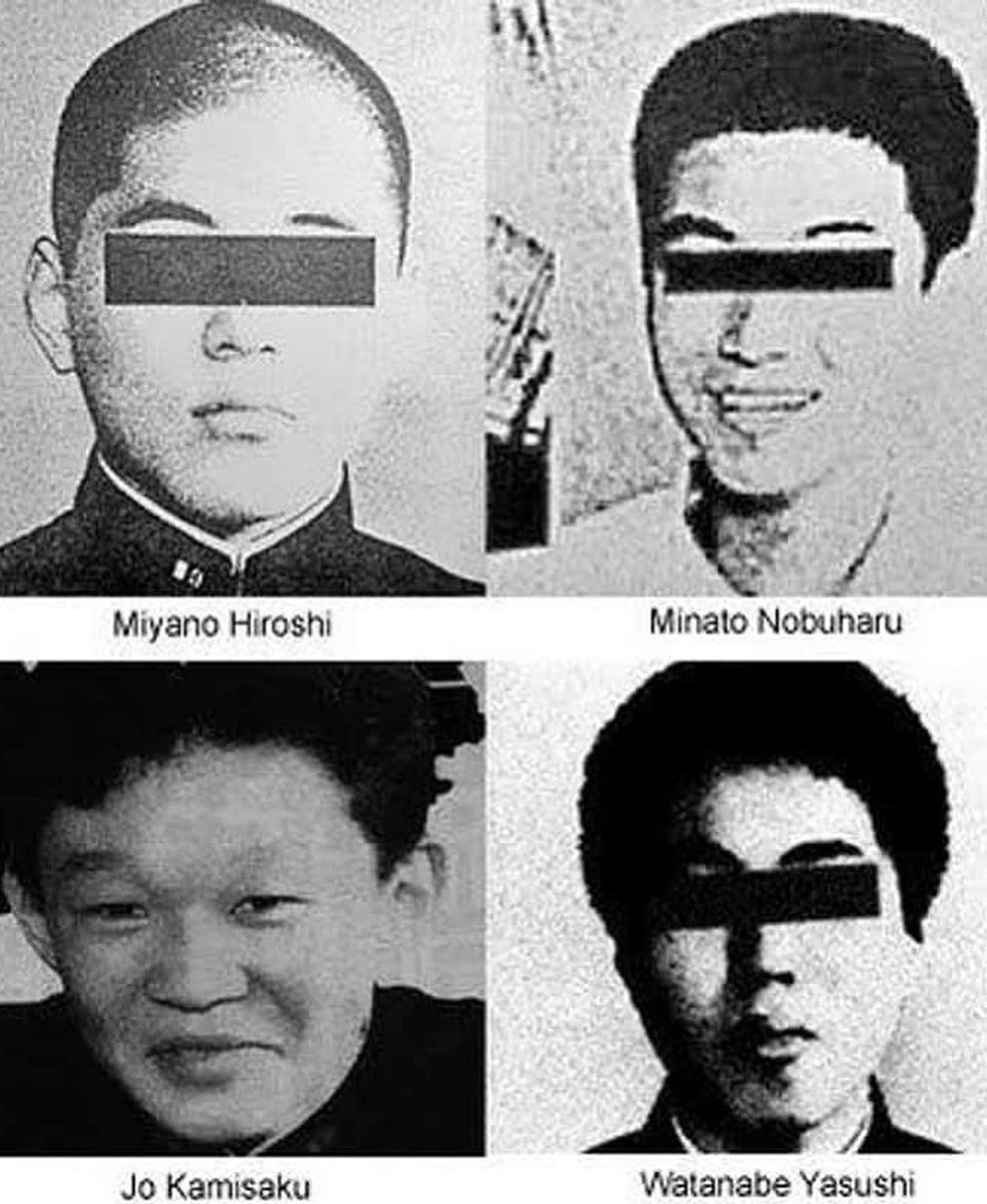 badguysgoodbeer's tweet photo. Ep 40- The Imprisonment of Junko Furuta
1• Junko Furuta
2• Hiroshi, Yasushi, Jo and Shinji
3• the 55 gallon drum
4• the Minato residence where Junko spent 44 days being held captive
#badguysandgoodbeer #truecrimepodcast #murder #kidnapped #heldcaptive #junkofuruta #japan https://t.co/qtxt1ZMpqR
