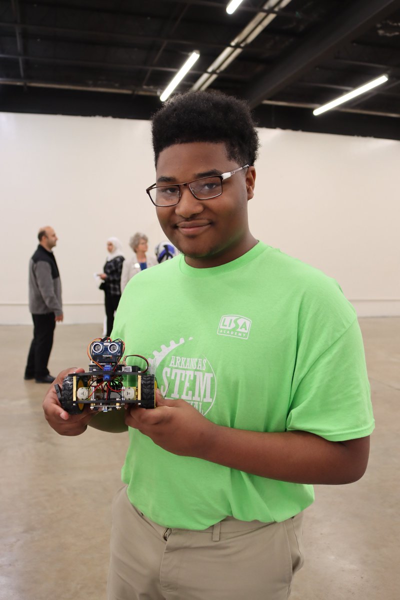 LISAAcademy's tweet photo. Albert Einstein said, "We cannot solve our problems with the same thinking we used when we created them." This is why the 8th Annual Arkansas STEM Festival is groundbreaking! Let the children solve the problems! #LISASTEM #LOOKintoLISA https://t.co/JztWJWMK2T