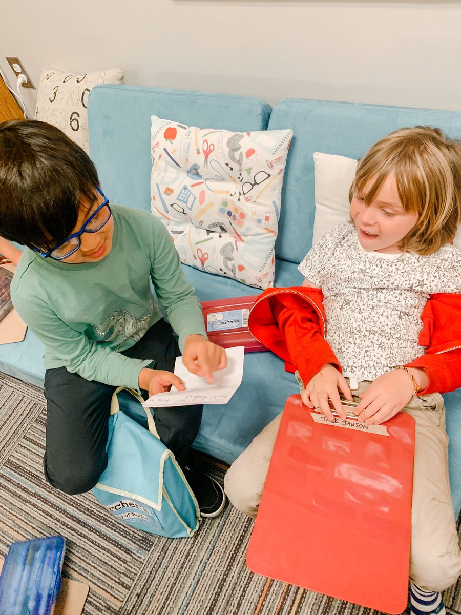 _teachitwright's tweet photo. [ K ] is for Kick Off Your Shoes Day! 👣🖤 Our 2nd Grade Book Buddies joined in on the fun and wrote [K]indness Notes!! We are so thankful for the sweet friendships made this year! #ABCcountdown2022 @ayerelementary @lorivaneman https://t.co/ErTQCYeif6
