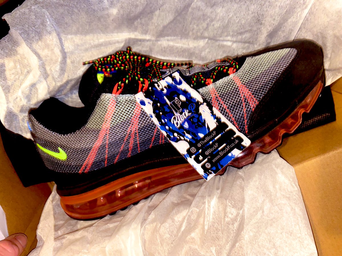 BennyBlanco22's tweet photo. Belter #BlockP #Nike #Airmax ✅🔥 https://t.co/m7OjVsGvI4