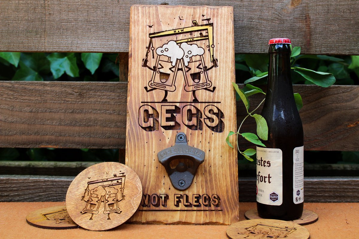 Like the bottle opener says. Happy Weekend folks! 🍻 #GEGSNOTFLEGS #ae22